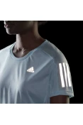 CAMISETA ADIDAS OWN THE RUN FEMININA - Azul celeste CAMISETA ADIDAS OWN THE RUN FEMININA - Azul celeste