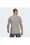 CAMISETA ADIDAS OWN THE RUN HEATHER MASCULINA - Cinza CAMISETA ADIDAS OWN THE RUN HEATHER MASCULINA - Cinza