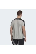 CAMISETA ADIDAS OWN THE RUN MASCULINA - Cinza/preto CAMISETA ADIDAS OWN THE RUN MASCULINA - Cinza/preto