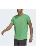 CAMISETA ADIDAS OWN THE RUN MASCULINA - Verde/prata