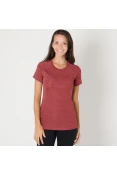 CAMISETA ADIDAS PERFORMANCE TEE FEMININA - Vermelho CAMISETA ADIDAS PERFORMANCE TEE FEMININA - Vermelho