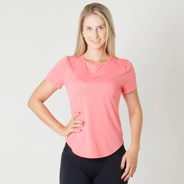CAMISETA ADIDAS RS SOFT TEE FEMININA - Rosa