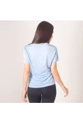 CAMISETA ADIDAS RUN FEMININA - Azul celeste CAMISETA ADIDAS RUN FEMININA - Azul celeste