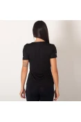 CAMISETA ADIDAS RUN FEMININA - Preto CAMISETA ADIDAS RUN FEMININA - Preto