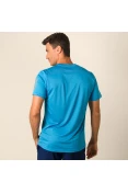 CAMISETA ADIDAS RUN GRAPHIC MASCULINA - Azul CAMISETA ADIDAS RUN GRAPHIC MASCULINA - Azul