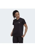 CAMISETA ADIDAS RUN IT FEMININA - Preto CAMISETA ADIDAS RUN IT FEMININA - Preto