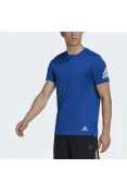 CAMISETA ADIDAS RUN IT MASCULINA - Azul/branco CAMISETA ADIDAS RUN IT MASCULINA - Azul/branco