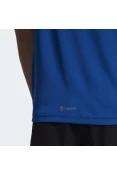 CAMISETA ADIDAS RUN IT MASCULINA - Azul/branco CAMISETA ADIDAS RUN IT MASCULINA - Azul/branco