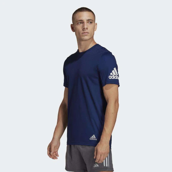 CAMISETA ADIDAS RUN IT MASCULINA - Marinho