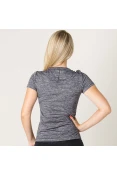 CAMISETA ADIDAS RUN TEE FEMININA - Chumbo CAMISETA ADIDAS RUN TEE FEMININA - Chumbo