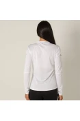 CAMISETA ADIDAS RUNNING MANGA LONGA FEMININA - Branco CAMISETA ADIDAS RUNNING MANGA LONGA FEMININA - Branco