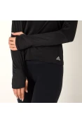CAMISETA ADIDAS RUNNING MANGA LONGA FEMININA - Preto CAMISETA ADIDAS RUNNING MANGA LONGA FEMININA - Preto