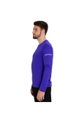 CAMISETA ADIDAS SEQUENCIALS MANGA LONGA MASCULINA - Roxo CAMISETA ADIDAS SEQUENCIALS MANGA LONGA MASCULINA - Roxo
