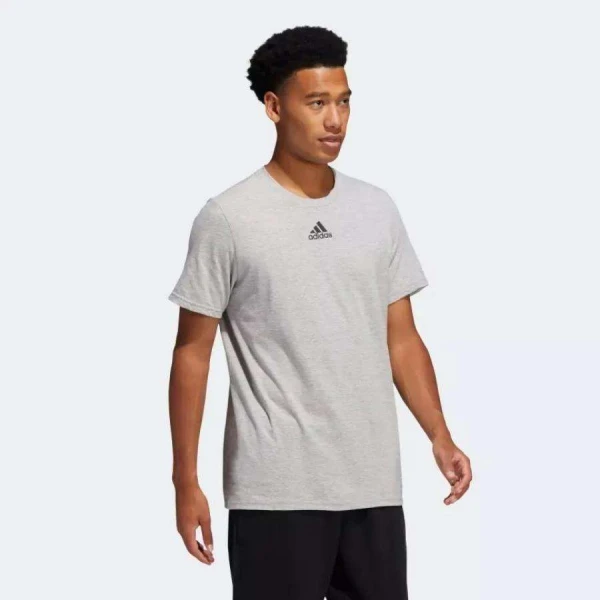 CAMISETA ADIDAS SMALL LOGO HOB MASCULINA - Cinza