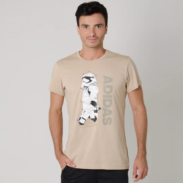 CAMISETA ADIDAS STORMTROOPER MASCULINA - Bege