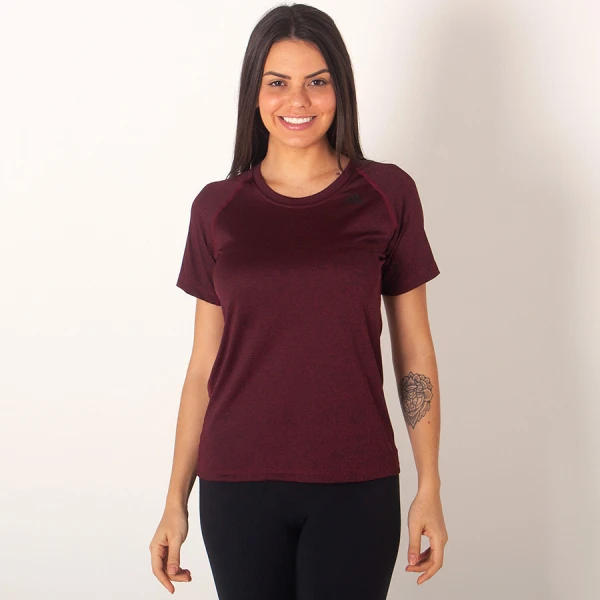 CAMISETA ADIDAS TECH PRIME 3S FEMININA - Bordo