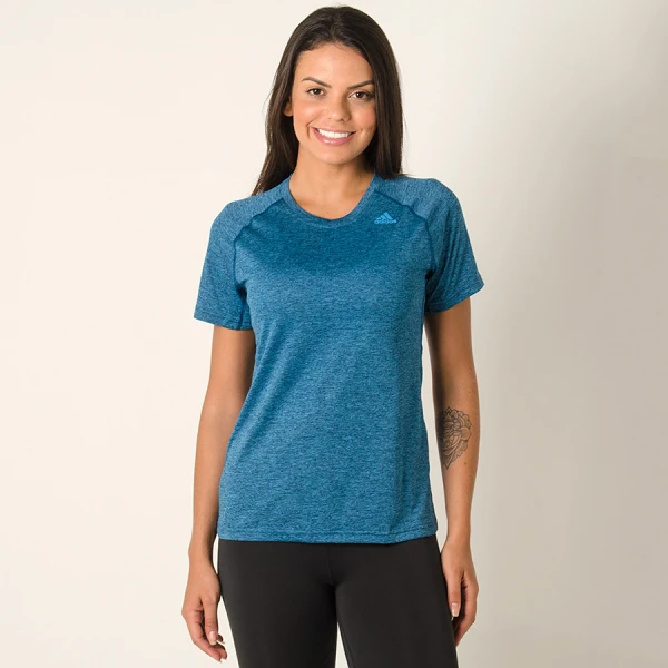 CAMISETA ADIDAS TECH PRIME 3S T FEMININA - Azul