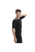 CAMISETA ADIDAS TF BASE MASCULINA - Preto/cinza