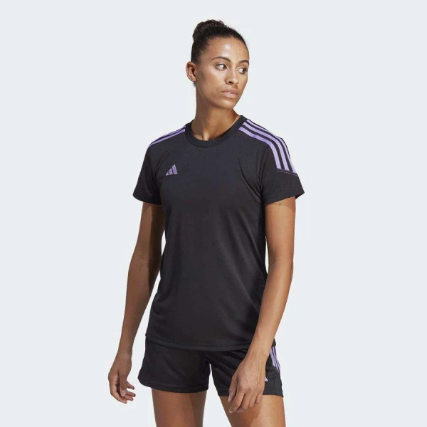 CAMISETA ADIDAS TIRO 23 CLUB FEMININA - Preto/azul