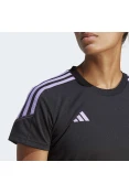 CAMISETA ADIDAS TIRO 23 CLUB FEMININA - Preto/azul CAMISETA ADIDAS TIRO 23 CLUB FEMININA - Preto/azul