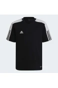 CAMISETA ADIDAS TIRO TR JSY ESY INFANTIL - Preto/branco