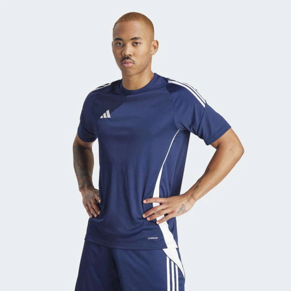 CAMISETA ADIDAS TIRO24 JSY MASCULINA - Marinho/branco