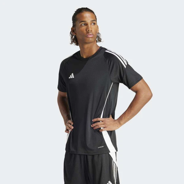 CAMISETA ADIDAS TIRO24 JSY MASCULINA - Preto/branco