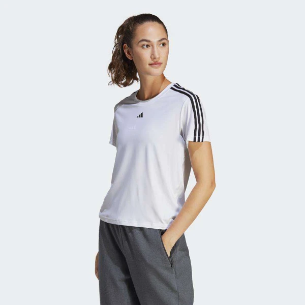 CAMISETA ADIDAS TR-ES 3S T FEMININA - Branco