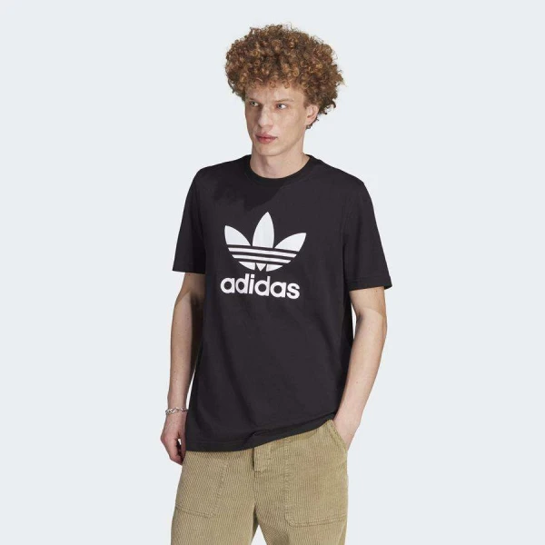 CAMISETA ADIDAS TREFOIL TSHIRT MASCULINA - Preto/branco