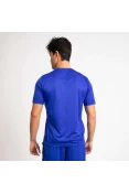 CAMISETA ADIDAS TREINO DE POLIÉSTER MASCULINA - Azul royal CAMISETA ADIDAS TREINO DE POLIÉSTER MASCULINA - Azul royal
