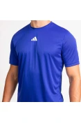 CAMISETA ADIDAS TREINO DE POLIÉSTER MASCULINA - Azul royal CAMISETA ADIDAS TREINO DE POLIÉSTER MASCULINA - Azul royal