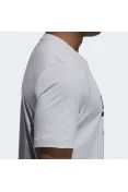 CAMISETA ADIDAS TSL HOOPS MASCULINO - Cinza CAMISETA ADIDAS TSL HOOPS MASCULINO - Cinza