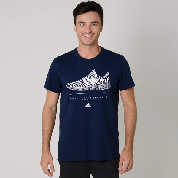 CAMISETA ADIDAS ULTRA BOOST MASCULINA - Marinho