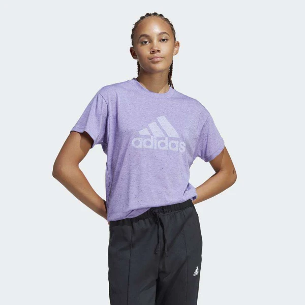 CAMISETA ADIDAS WINRS 3.0 TEE FEMININA - Lilas