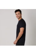 CAMISETA ASICS BASIC PA TEE MASCULINA - Preto CAMISETA ASICS BASIC PA TEE MASCULINA - Preto