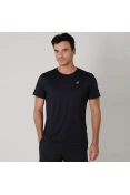 CAMISETA ASICS BASIC PA TEE MASCULINA - Preto CAMISETA ASICS BASIC PA TEE MASCULINA - Preto