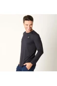 CAMISETA ASICS COMPRESSÃO LAYER TANK MANGA LONGA MASCULINA - Preto