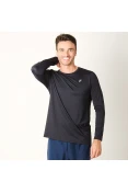 CAMISETA ASICS COMPRESSÃO LAYER TANK MANGA LONGA MASCULINA - Preto