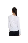 CAMISETA ASICS CORE BASIC LS MANGA LONGA FEMININA - Branco CAMISETA ASICS CORE BASIC LS MANGA LONGA FEMININA - Branco