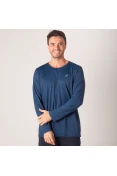 CAMISETA ASICS CORE PA MANGA LONGA MASCULINA - Marinho CAMISETA ASICS CORE PA MANGA LONGA MASCULINA - Marinho