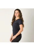 CAMISETA ASICS CORE PA SS TEE FEMININA - Preto CAMISETA ASICS CORE PA SS TEE FEMININA - Preto