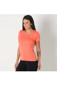 CAMISETA ASICS CORE RUNNING PES SS FEMININA - Laranja CAMISETA ASICS CORE RUNNING PES SS FEMININA - Laranja