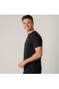 CAMISETA ASICS CORE RUNNING PES SS MASCULINA - Preto CAMISETA ASICS CORE RUNNING PES SS MASCULINA - Preto