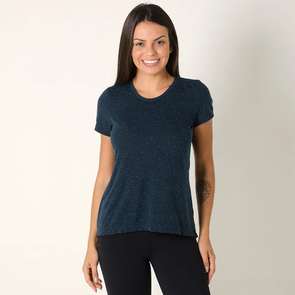 CAMISETA ASICS EXPLORER SS FEMININA - Marinho