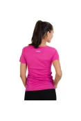 CAMISETA ASICS FAVORITE 2 SS FEMININA - Pink/roxo CAMISETA ASICS FAVORITE 2 SS FEMININA - Pink/roxo