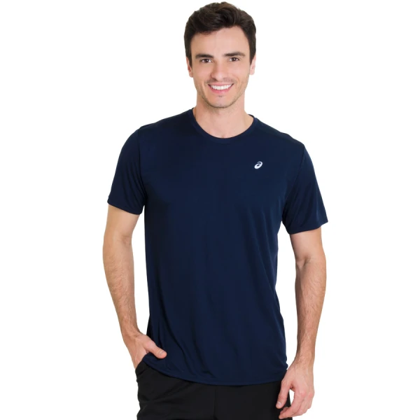 CAMISETA ASICS FAVORITE SS MASCULINA - Marinho