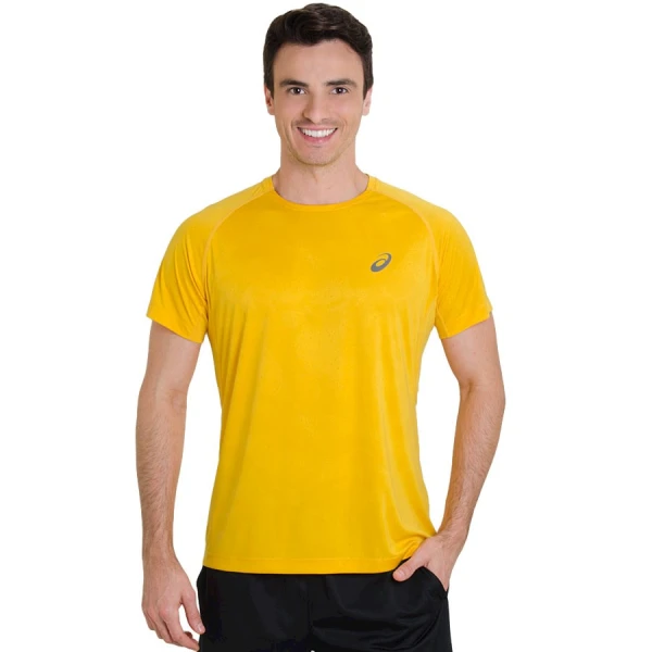 CAMISETA ASICS FUJITRAIL GRAPH SS MASCULINA - Amarelo