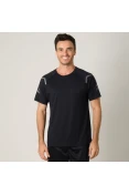 CAMISETA ASICS LEGENDS HEX SS TEE MASCULINA - Preto CAMISETA ASICS LEGENDS HEX SS TEE MASCULINA - Preto