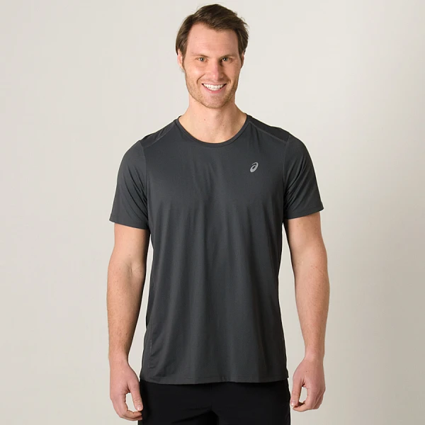 CAMISETA ASICS LEGENDS SS MASCULINA - Chumbo