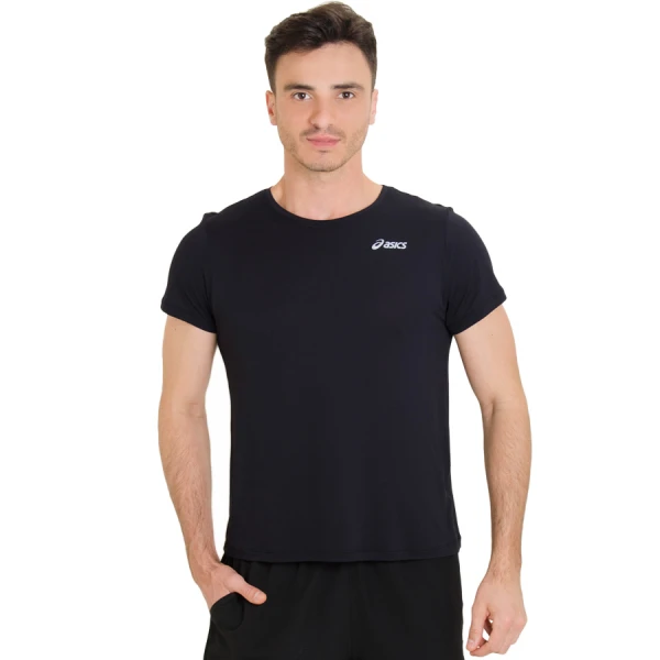 CAMISETA ASICS M PA BASIC SS MASCULINA - Preto